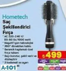 HOMETECH SAÇ ŞEKİLLENDİRİCİ FIRÇA